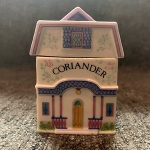 1989 Lenox Spice Village Coriander House Fine Porcelain